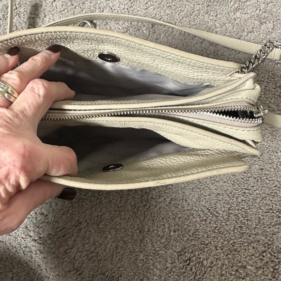 MICHAEL KORS ASTOR STUDDED LEATHER CROSSBODY MESSENGER BAG - Picture 5 of 5